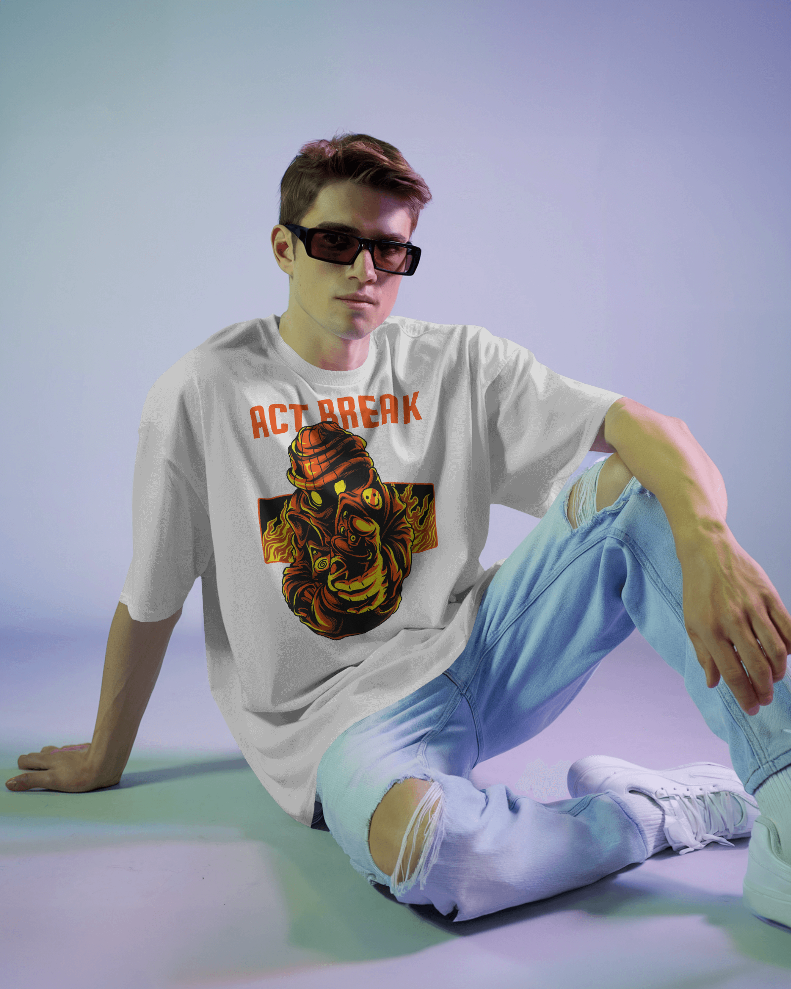 Kaos Distro Red store Premium - Gambar 3